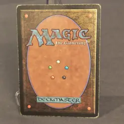 MTG Beta "Basalt Monolith" Magic The Gathering HP Heavy Wear - Image 2