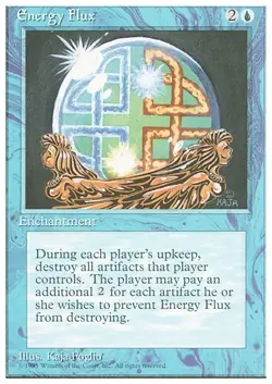 ENERGY FLUX x1 mtg NM 4th Edition 1 Unc UNPLAYED - Image 1