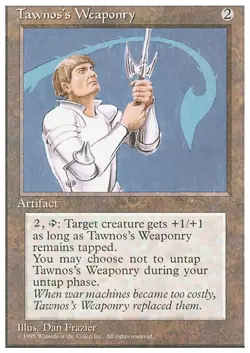 TAWNOS'S WEAPONRY x4 mtg VLP-NM 4th Edition 4 Unc - Image 1