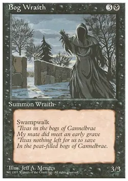 BOG WRAITH x4 mtg NM/NM- 4th Edition 4 Unc UNPLAYED - Image 1