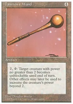 TAWNOS'S WAND x4 mtg VLP-NM 4th Edition 4 Unc - Image 1