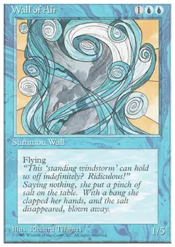 WALL OF AIR x4 mtg VLP-NM 4th Edition 4 Unc - Image 1