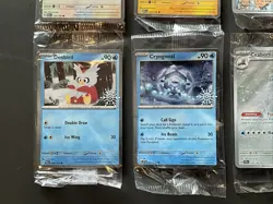 Pokemon 2025 Holiday Calendar Stamped Full Set Of 8 Cards - Individually Sealed - Image 5
