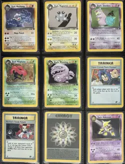 Pokemon Team Rocket Complete Set 83/82 100% Master WOTC Vintage 2000 w Raichu - Image 2