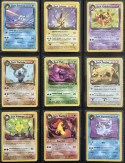 Pokemon Team Rocket Complete Set 83/82 100% Master WOTC Vintage 2000 w Raichu - Image 5