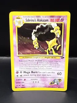 Pokemon Sabrina's Alakazam Gym Challenge 16/132 - Image 2