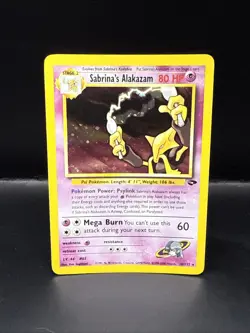 Pokemon Sabrina's Alakazam Gym Challenge 16/132 - Image 3