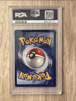 1999 Pokemon 1st Edition Fossil Raichu NON HOLO PSA 9 Certification # 68474113 - Image 2