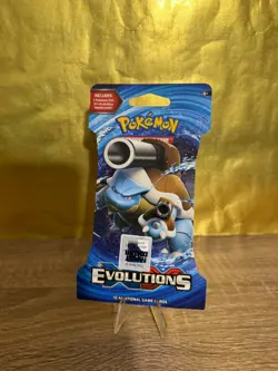 Pokemon TCG XY Evolutions x1 Sleeved English Booster Blister Pack New 10 Cards - Image 1