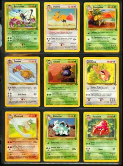 1999 Pokemon JUNGLE SET Unlimited Edition COMPLETE Non Holo UNCOMMON COMMON Lot - Image 2