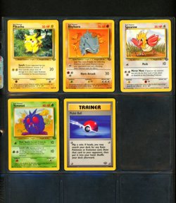1999 Pokemon JUNGLE SET Unlimited Edition COMPLETE Non Holo UNCOMMON COMMON Lot - Image 5