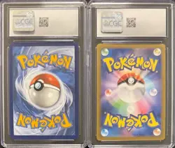 CGC 9 RADIANT CHARIZARD 020 CROWN ZENITH CGC 8.5 DROWZEE 086 JAPANESE POKEMON - Image 2