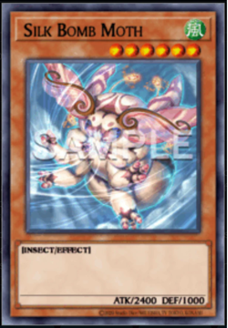 Yugioh! Silk Bomb Moth DOOD-EN088 COMMON Doom of Dimensions PREORDER - Image 1