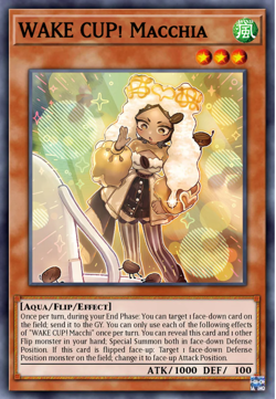 Yugioh! WAKE CUP! Macchia DOOD-EN032 COMMON Doom of Dimensions PREORDER - Image 1