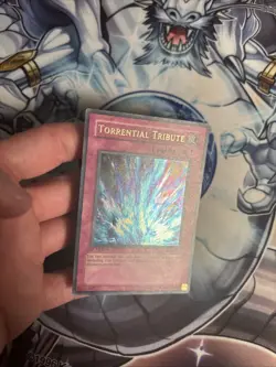 (5) Yugioh Torrential Tribute LON-025 Labyrinth of Nightmare-1st Edition MP/LP - Image 4
