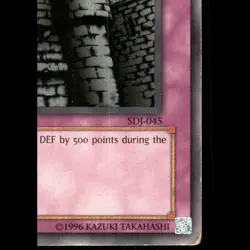 YuGiOh - castle walls trap card - Image 3