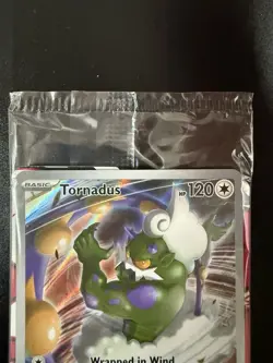 Tornadus Pokemon Center White Flare Black Star Promo SVP EN 210 Sealed Card - Image 2