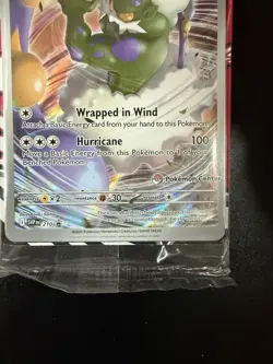 Tornadus Pokemon Center White Flare Black Star Promo SVP EN 210 Sealed Card - Image 3