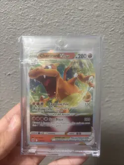 Pokemon TCG Holo Ultra Rare Full Art Paldea Evolved Card Charizard - Image 4