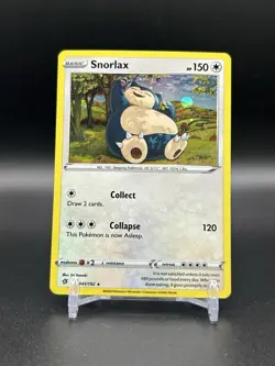 Pokemon Rebel Clash Snorlax 141/192 Cosmos Holo Promo Card - Image 1