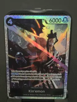 Kin'emon OP16-082 SR The Time of Battle Foil English One Piece - Image 1