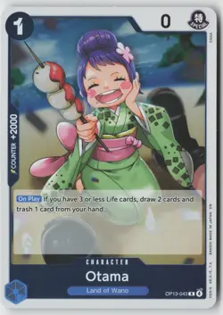 Otama OP13-043 Rare Carrying On His Will One Piece Foil Near Mint - Image 1