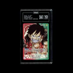 TAG 10 Monkey D. Luffy (Alt Art) OP01-003 ROMANCE DAWN - ONE PIECE Japanese 2022 - Image 1