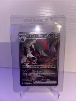 Pokemon TCG Journey Together N's Zoroark EX Card 185/159 Sir - Image 1
