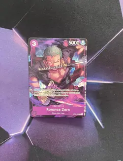 One Piece: Welcome Pack Vol. 2 OP09-076 Roronoa Zoro (Alt Art / Promo) - MINT - Image 1