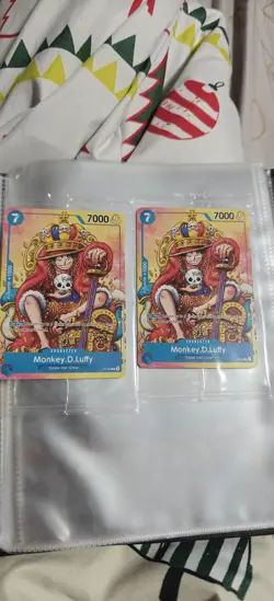 One Piece CCG Monkey.D.Luffy Non Foil Promo P-043 Convention Exclusive Sealed 2x - Image 1