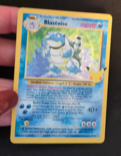 Pokemon Blastoise Base Set Holo Rare Card 2/102 100HP Ken Sugimori Art - Image 3