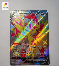 Zamazenta V SWSH293 - Black Star Promo - Pokemon Card - NM - Image 1