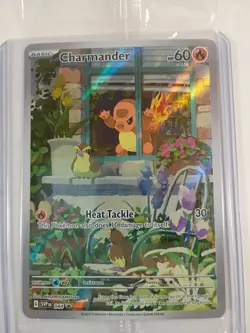 Pokemon Charmander SVP 044 Obsidian Flames Holo Black Star Promo Card Sealed NM - Image 1