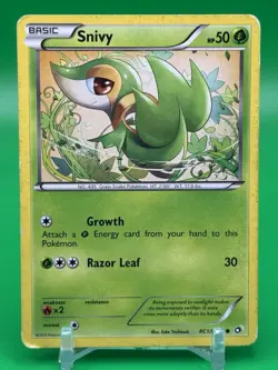 Snivy RC1/RC25 Legendary Treasures - Pokemon Card - HP Free Ship C4 - Image 1