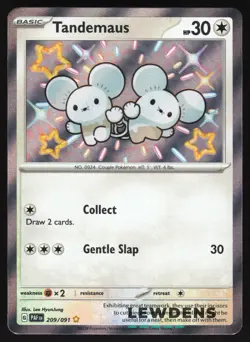 Tandemaus - 209/091 - Baby Shiny - Paldean Fates - Pokemon Card - Image 1