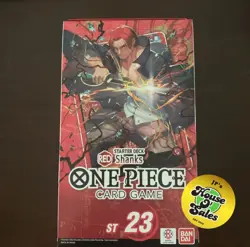 One Piece Card Game - ST23 Shanks Starter Deck (New & Sealed) - Image 1