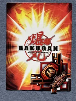 Bakugan: New Vestroia | Lightning Field 🥇Gold Gate Card | 15/48n |Ser#090922JF - Image 5