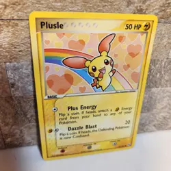 Pokemon Plusle 69/101 EX Hidden Legends 2004 Common Vintage TCG Card - Image 1