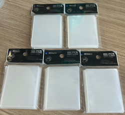 Mlikero inner card sleeves 500 (100 Each Pack) - Image 1