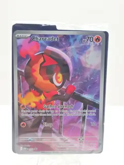 Charcadet 022 ETB Promo Phantasmal Flames Pokemon Card (Sealed) - Image 1