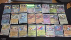 Mega and Ex Pokemon Lot 56 Cards - Image 1
