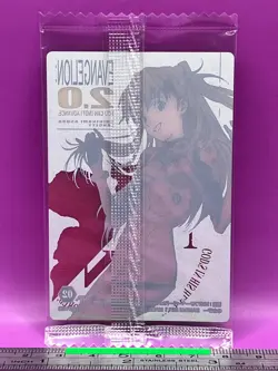 Asuka Langley Soryu SP-02 Evangelion Wafer Card 2011 TCG Japanese #080 - Image 2