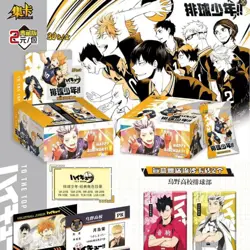 Anime Haikyuu!! Hinata Shoyo Trading Card 30 Pack Booster Box Collection Cards - Image 2