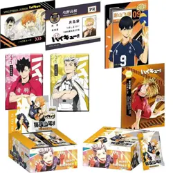 Anime Haikyuu!! Hinata Shoyo Trading Card 30 Pack Booster Box Collection Cards - Image 5