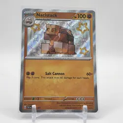 Naclstack - 177/091 - Baby Shiny - Paldean Fates - Pokemon Card - NM/M - Image 1