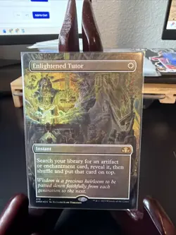 Enlightened Tutor (Borderless) Dominaria Remastered Foil - Image 1
