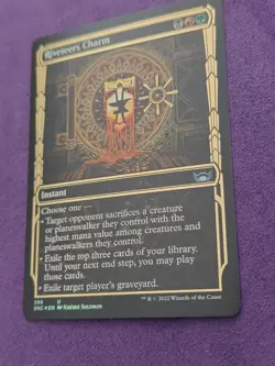 MTG Magic the Gathering Riveteers Charm Gilded Foil Streets of New Capenna NM - Image 2