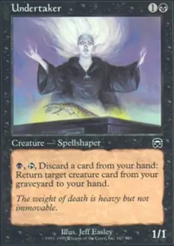 1x Undertaker - Foil Heavy Play MTG Magic - Kid Icarus - - Image 1