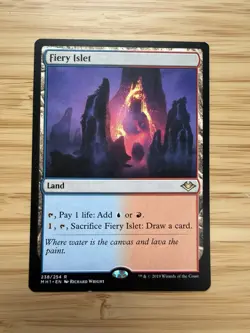 Fiery Islet - Modern Horizons (MH1) Moderately Played (MP) - MTG - Image 1
