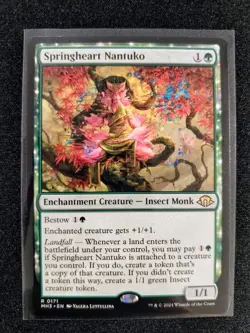 MTG Springheart Nantuko 0171 Modern Horizons 3 NM - Image 1